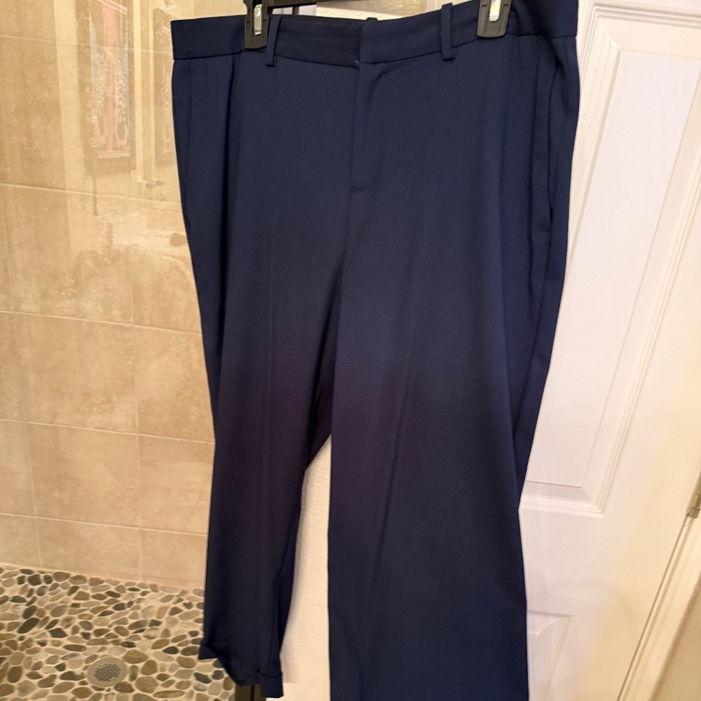 Banana Republic Factory Pants Sz 14 Navy